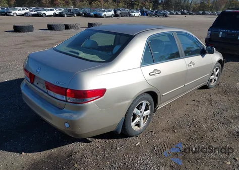2003 Honda Accord 2.4 Ex из США, поврежденный, VIN 1HGCM56683A052292